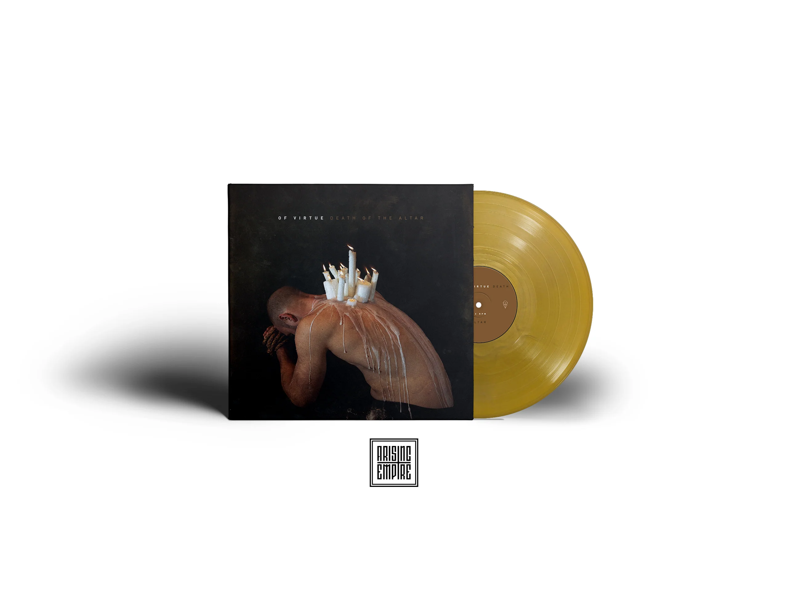 Of VIRTUE Death Of The Altar Limited Gold Vinyl LP