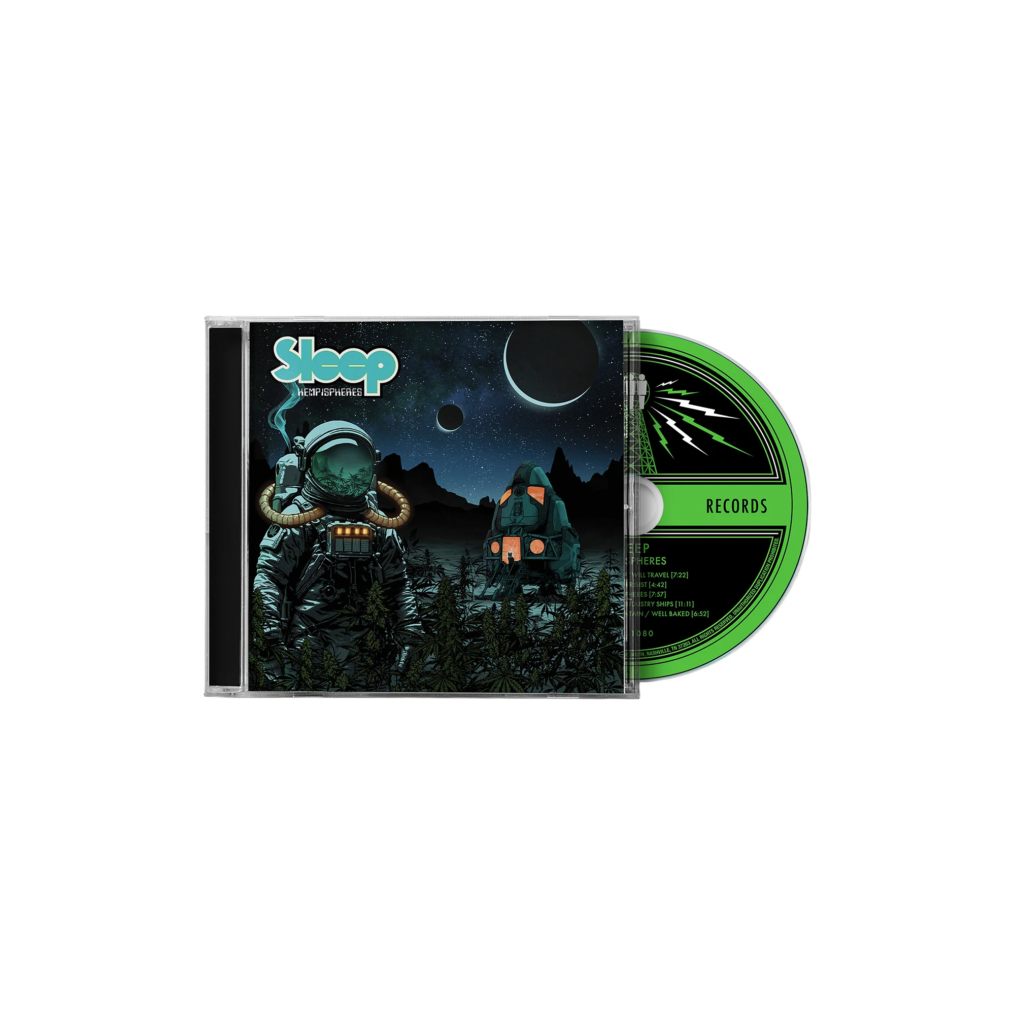 SLEEP ‘HEMPISPHERES’ CD on Third Man — Hempispheres Album
