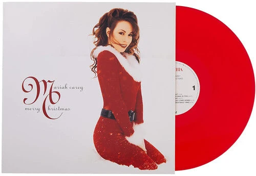 MARIAH CAREY 'MERRY CHRISTMAS' LP (Deluxe, Red Vinyl)