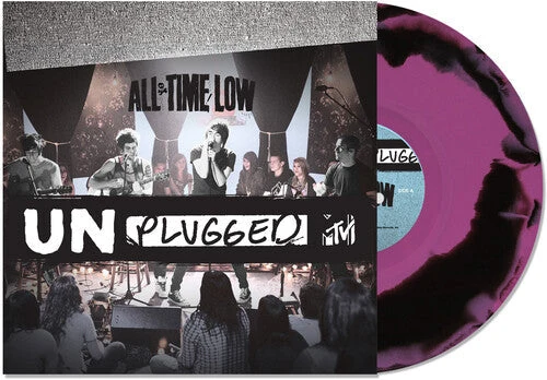 All Time Low UNPLUGGED LP Purple Black Swirl Vinyl MTV Performance