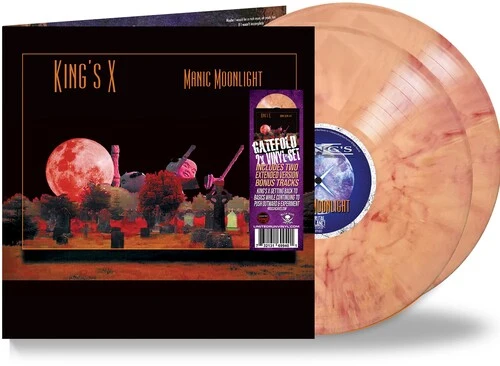 KING'S X 'MANIC MOONLIGHT' LP (Orange Vinyl)