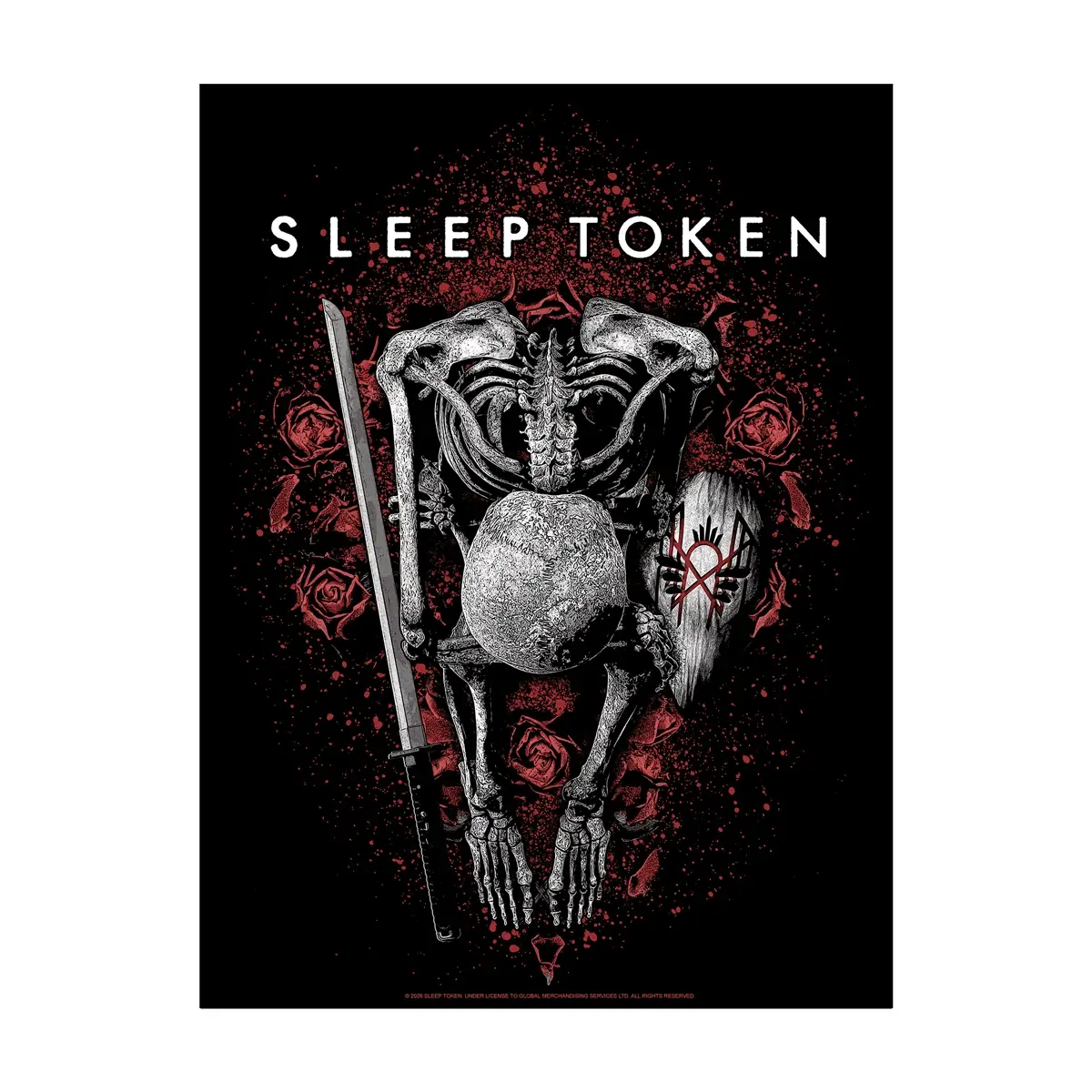 Sleep Token 'Love/VESSEL' LENTICULAR POSTERS 11x17 Lenticular Posters