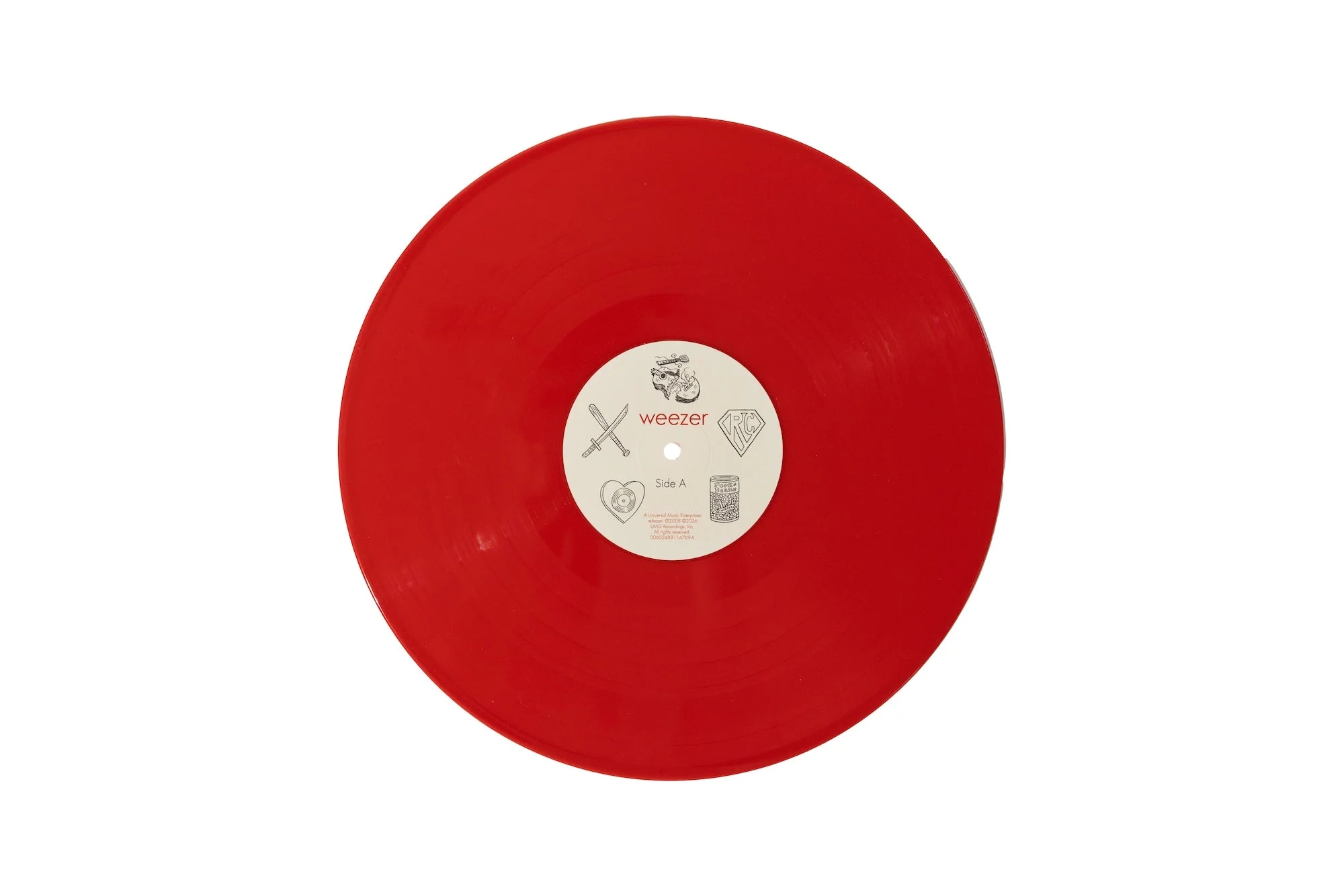 WEEZER《COLORING BOOK SET》6LP 套装（彩胶）