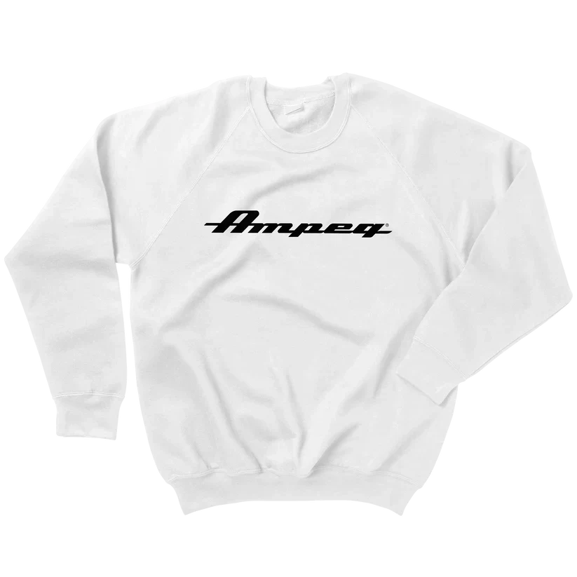 AMPEG CREW NECK PULLOVER with Black Chest Logo
