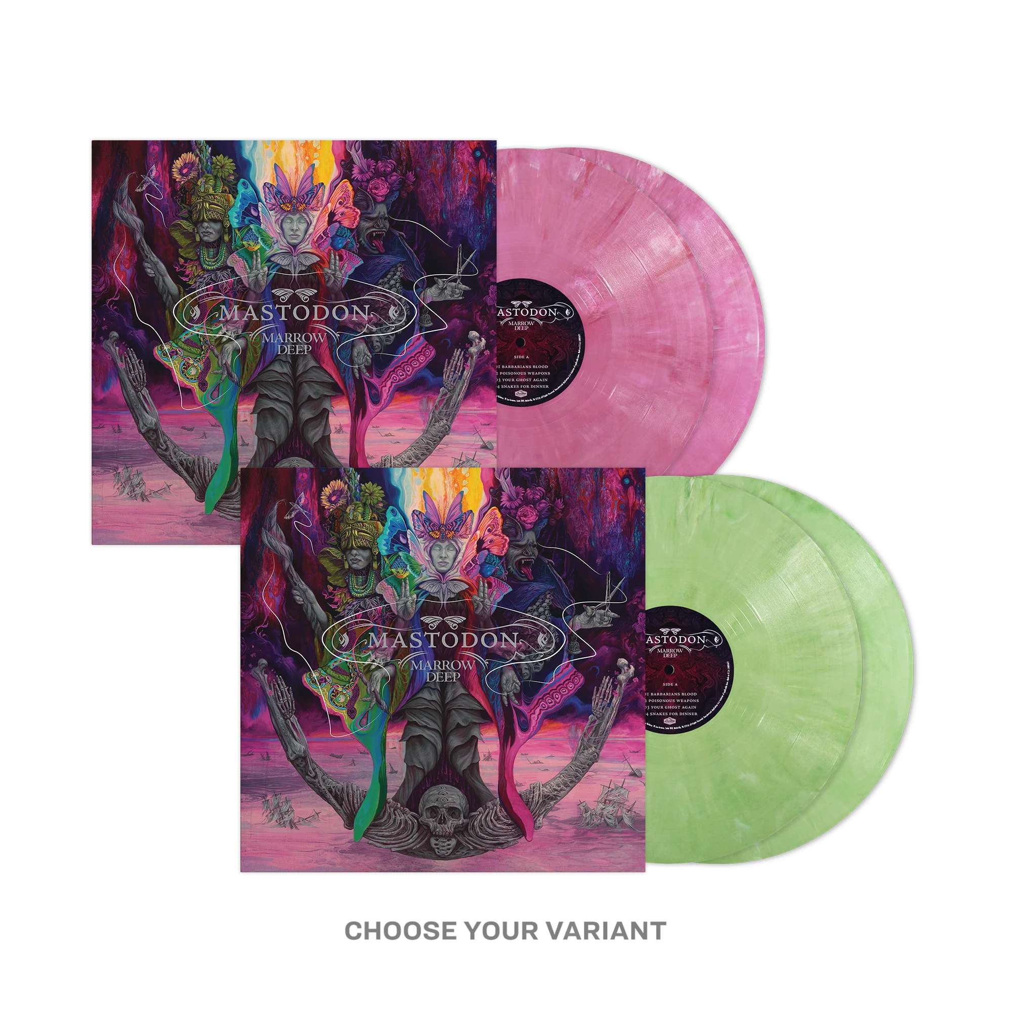 MASTODON ‘MARROW DEEP’ Exclusive 2LP on Eco-Friendly Colour Vinyl