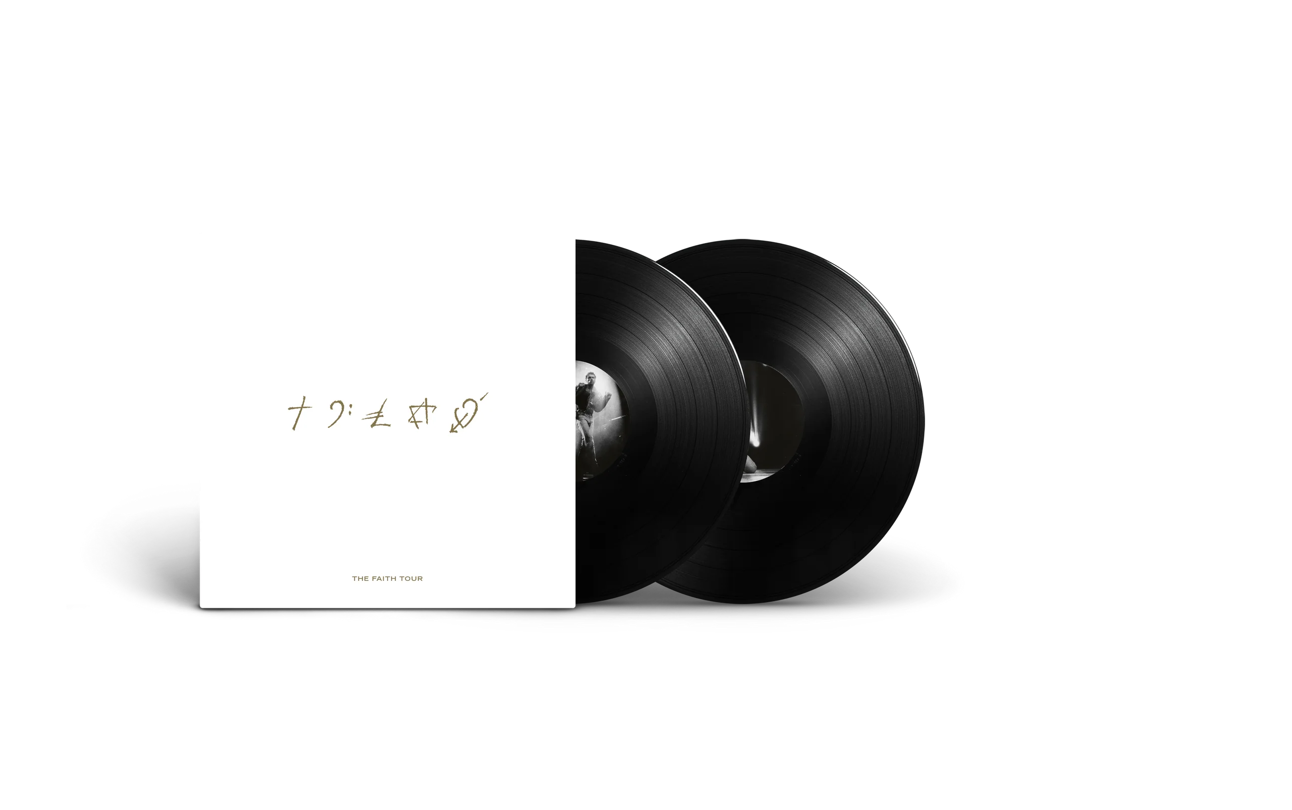 GEORGE MICHAEL The Faith Tour Live Album on Black Vinyl 2LP
