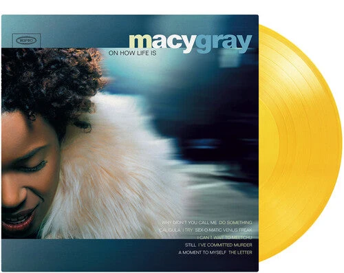Macy Gray On How Life Is LP Import Translucent Yellow Vinyl