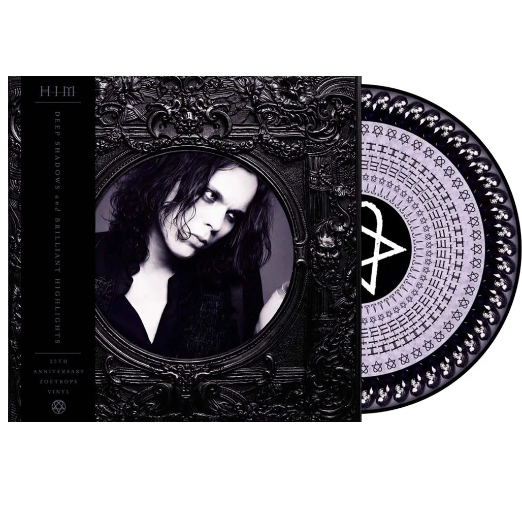 HIM 'DEEP SHADOWS AND BRILLIANT HIGHLIGHTS' 25TH ANNIVERSARY LP（Zoetrope 黑胶）