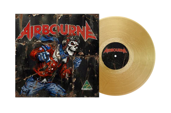 AIRBOURNE 'AIRBOURNE' Gold Vinyl LP, Sixth Studio Album