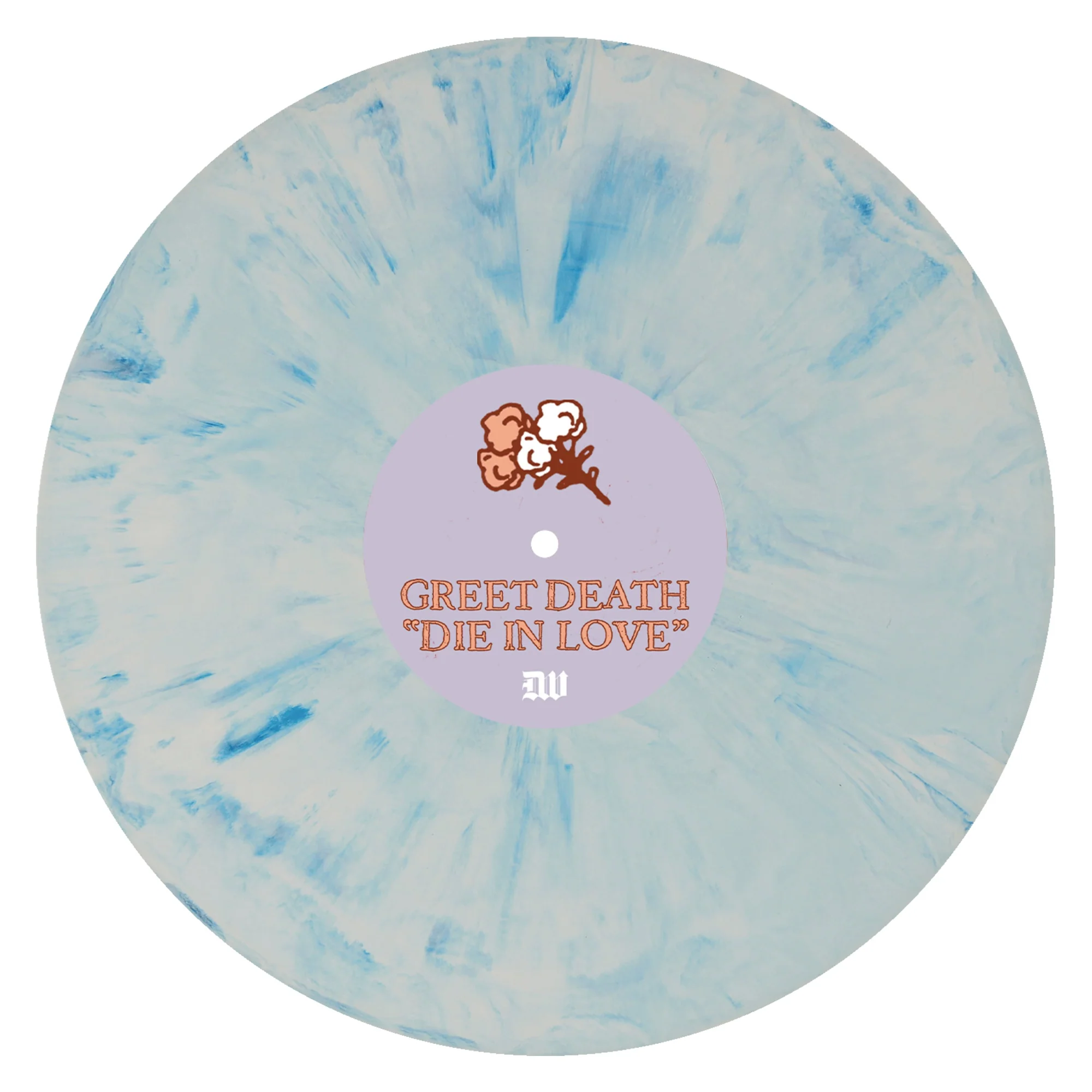 Greet Death Die in Love LP on Iceberg Vinyl