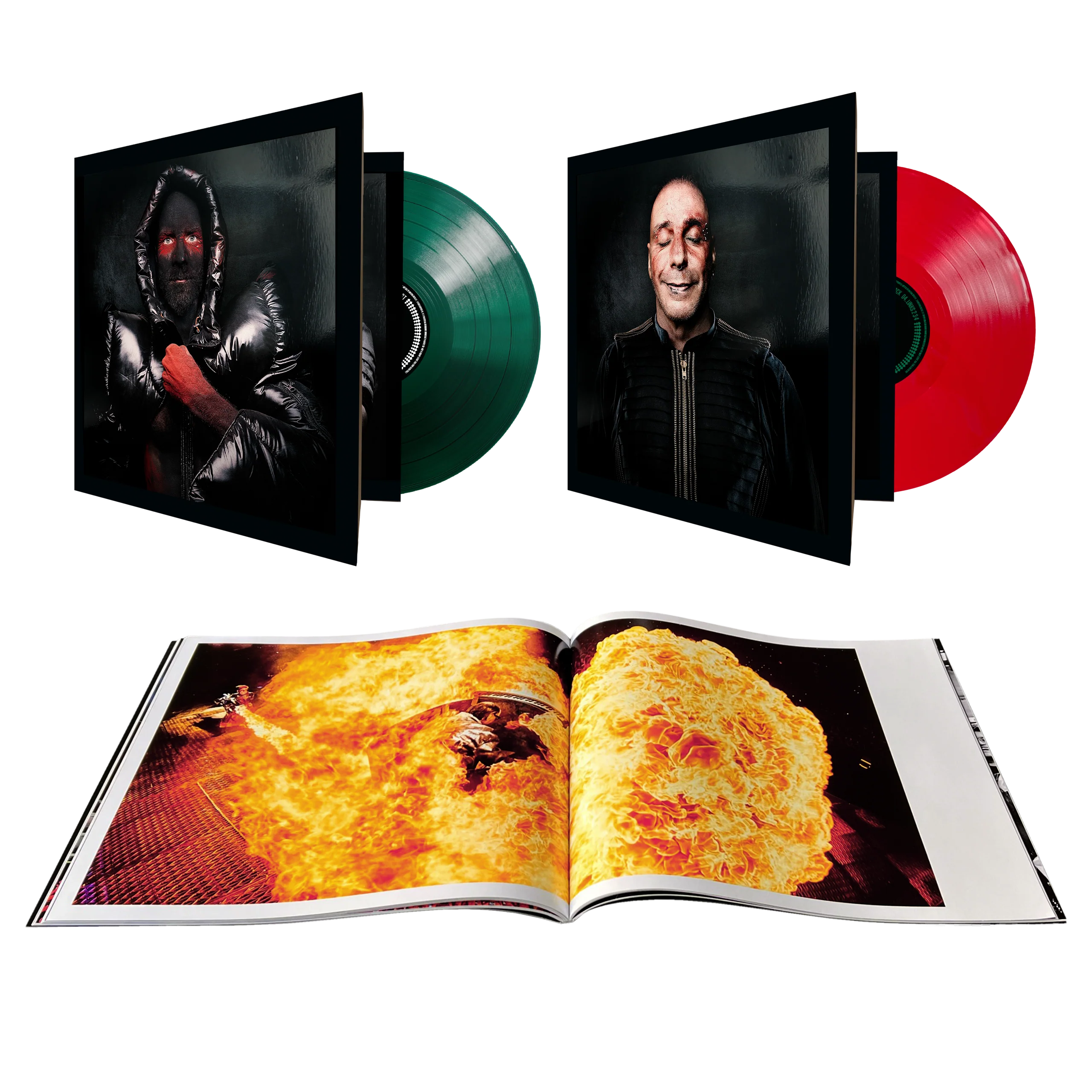 RAMMSTEIN 'LIVE IN MEXICO CITY' 4LP (Red/Green/White Vinyl)
