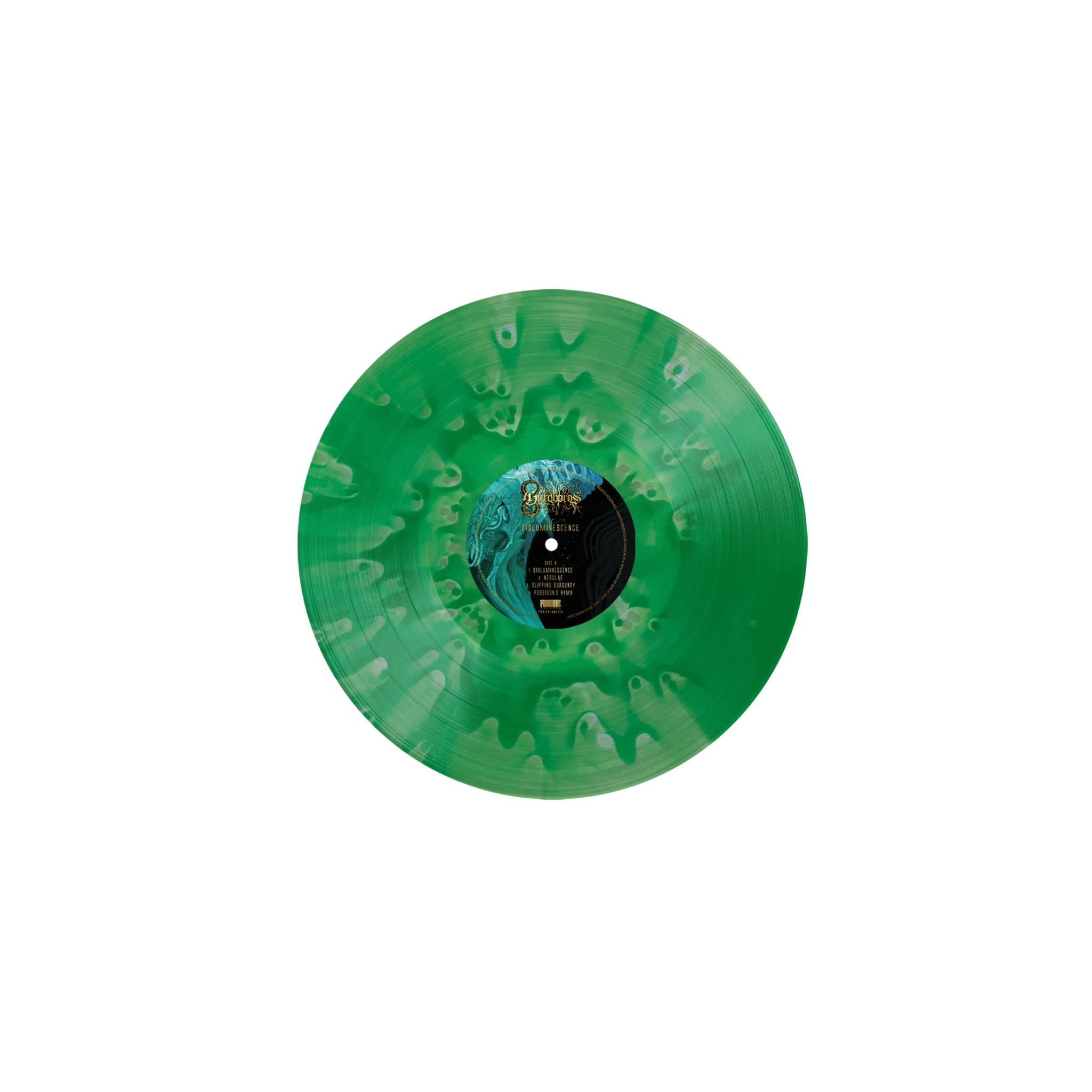 DAWN OF OUROBOROS 'BIOLUMINESCENCE' LP (Emerald Ghostly + Glow In The Dark Splatter Vinyl)