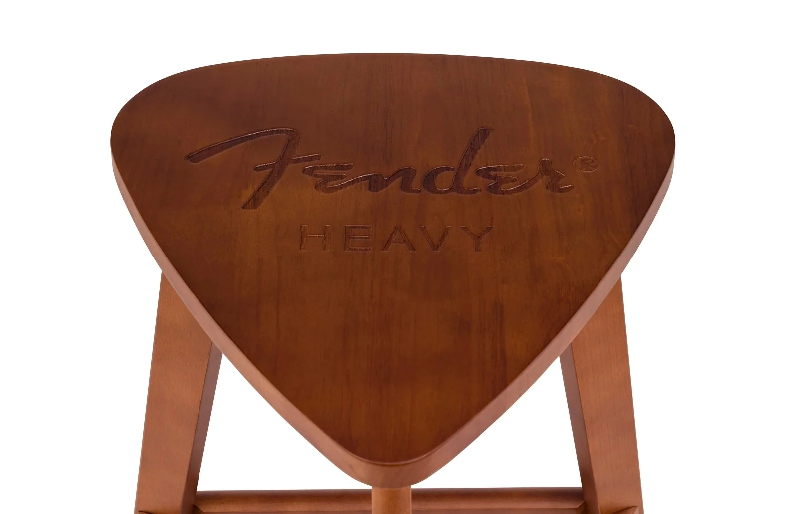 FENDER WOODEN End Table, 22.5 Inches Tall with Mid-Century Lines
