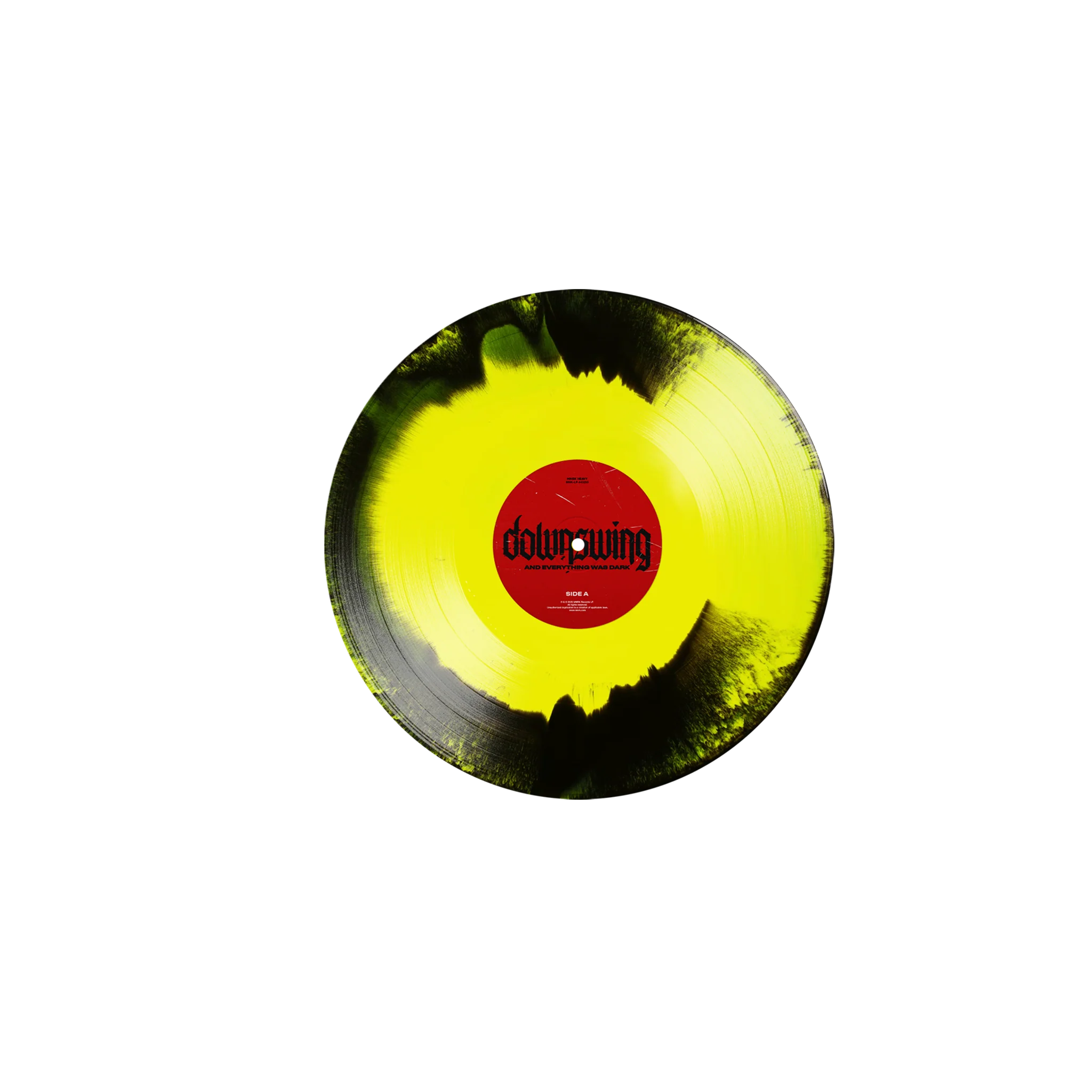 DOWNSWING 'AND EVERYTHING WAS DARK' LP (Yellow Blend Vinyl)