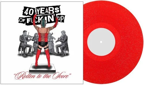 FAT MIKE '40 YEARS OF FUCKIN' UP: ROTTEN TO THE SCORE' LP (Red Vinyl)