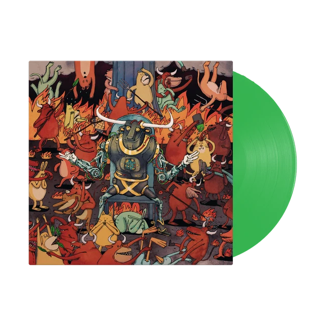 DANCE GAVIN DANCE ‘AFTERBURNER’ LP (Limited Edition, Neon Green Vinyl)
