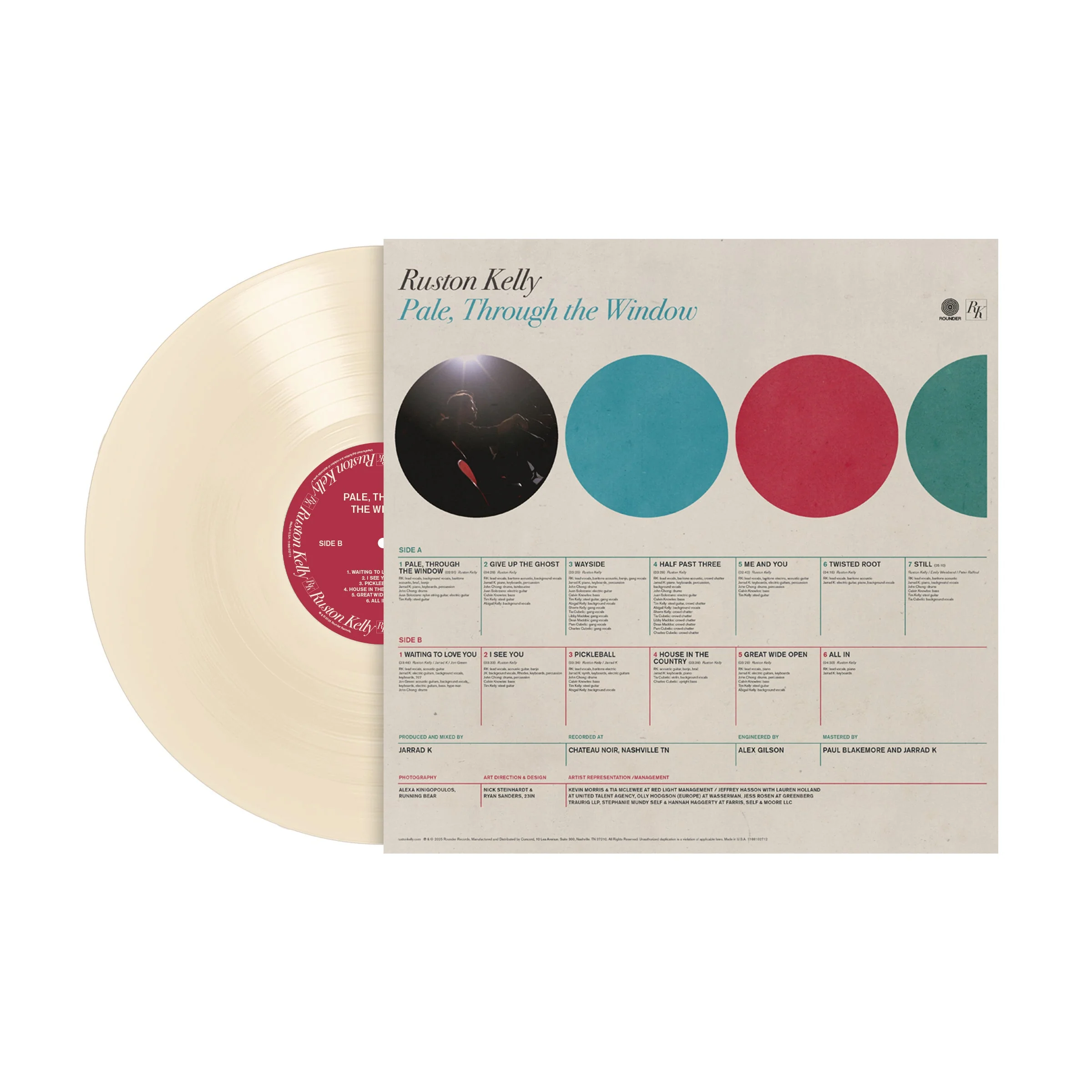 RUSTON KELLY 'PALE, THROUGH THE WINDOW' LP on Victoria Vinyl