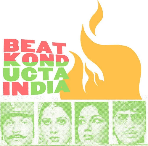 MADLIB 'BEAT KONDUCTA VOL. 3-4: IN INDIA - SAFFRON BLEND EDITION' 2LP (Silver/Saffron Yellow Vinyl)