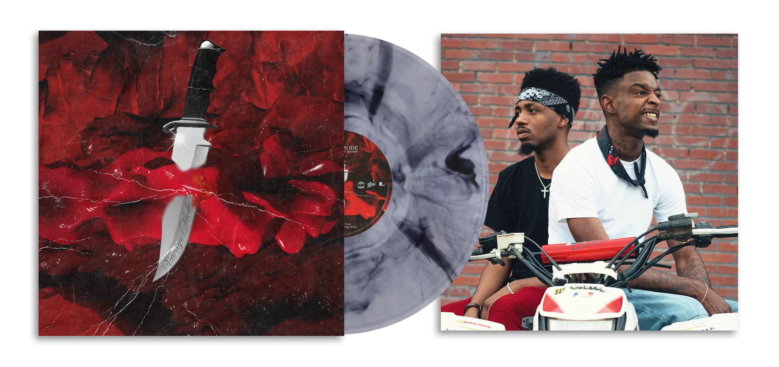 21 SAVAGE & Metro BOOMIN Savage SAVAGE Mode LP 10th Anniversary Salt 'N' Pepa Vinyl