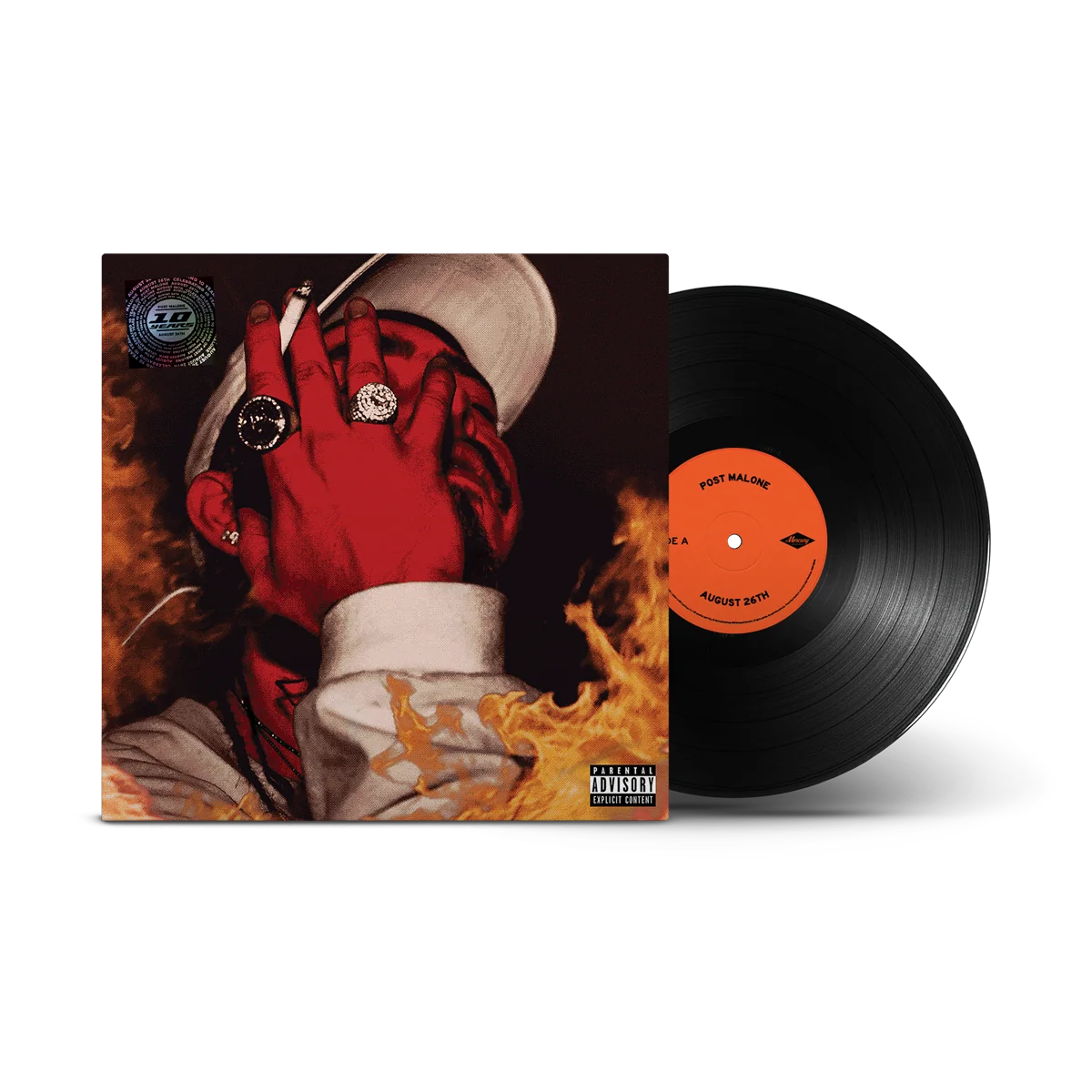 POST MALONE 'AUGUST 26' LP 10th Anniversary Black Vinyl