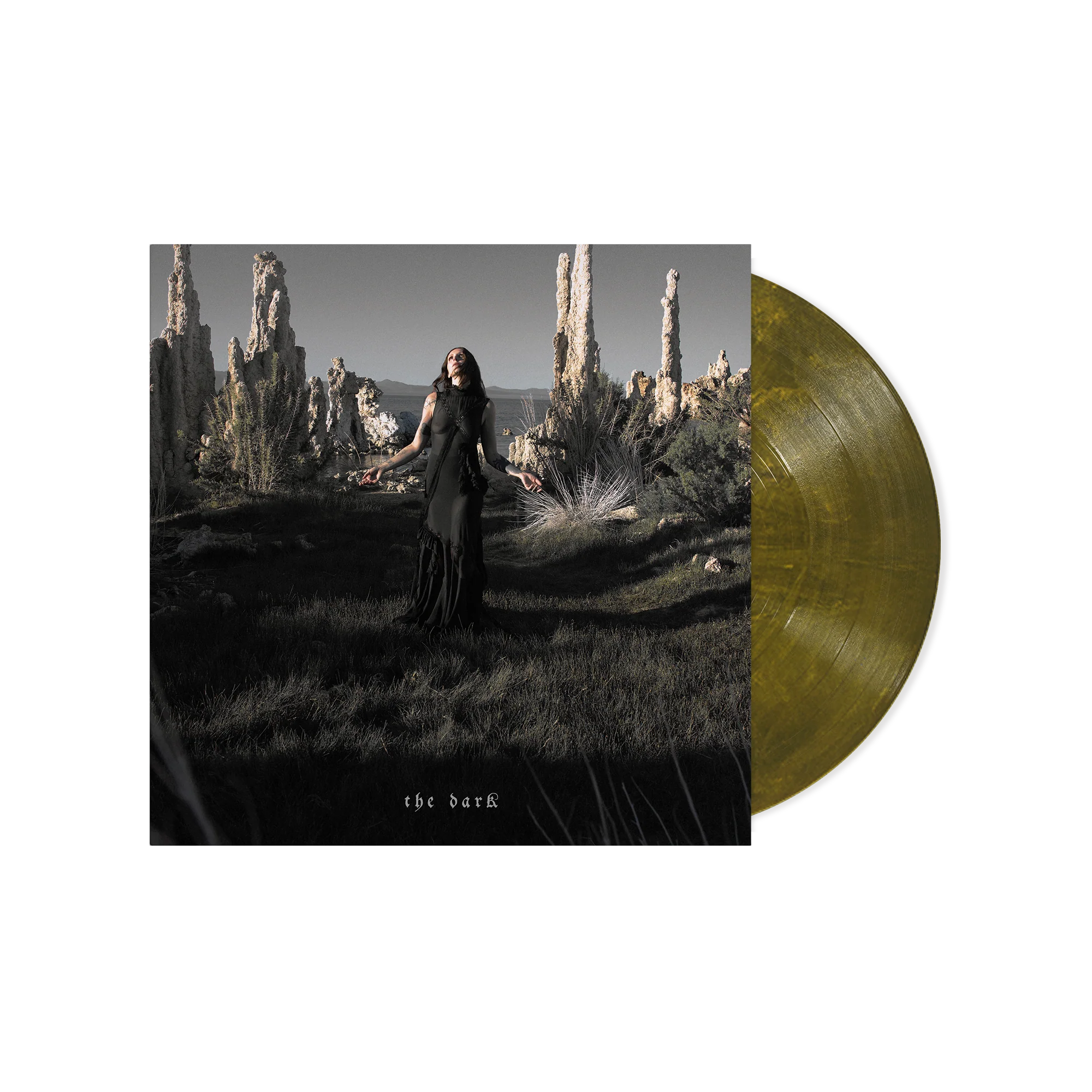 CHELSEA WOLFE ‘THE DARK’ LP (Exclusive – Limited to 500, Gold Forest Vinyl)