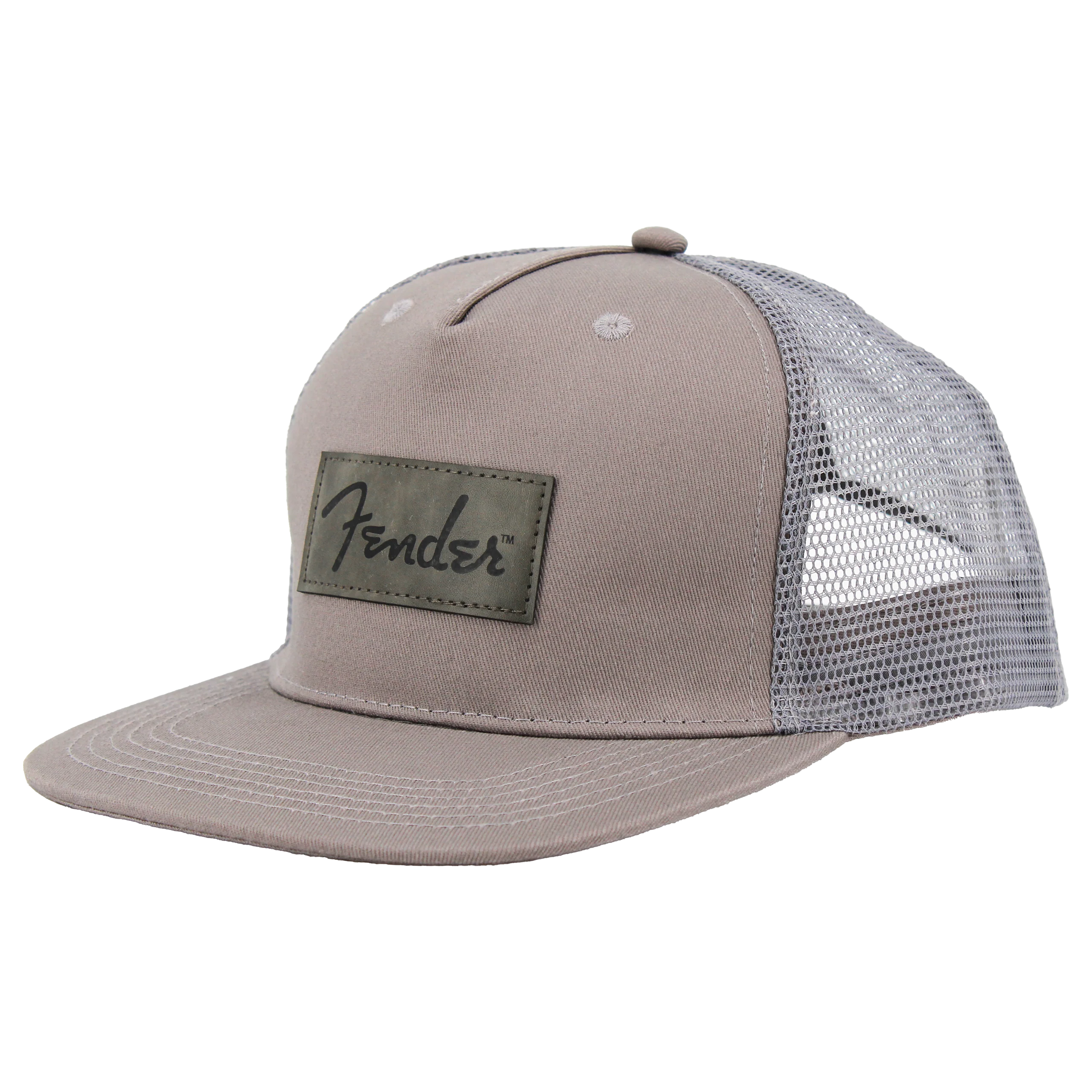 FENDER Space Rock Hat with Embroidered Logo in Grey Heather