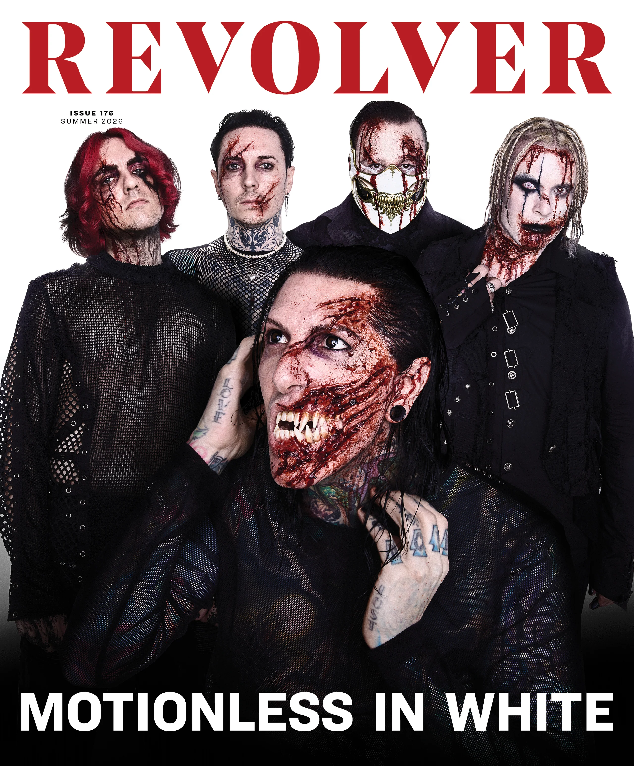 REVOLVER SUMMER ISSUE FEATURING MOTIONLESS IN WHITE