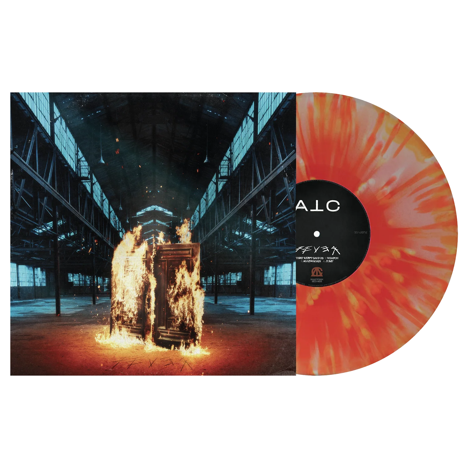 AGAINST THE CURRENT ‘FEVER’ LP (Exclusive – Limited to 200, Orange & Bone Splatter Vinyl)