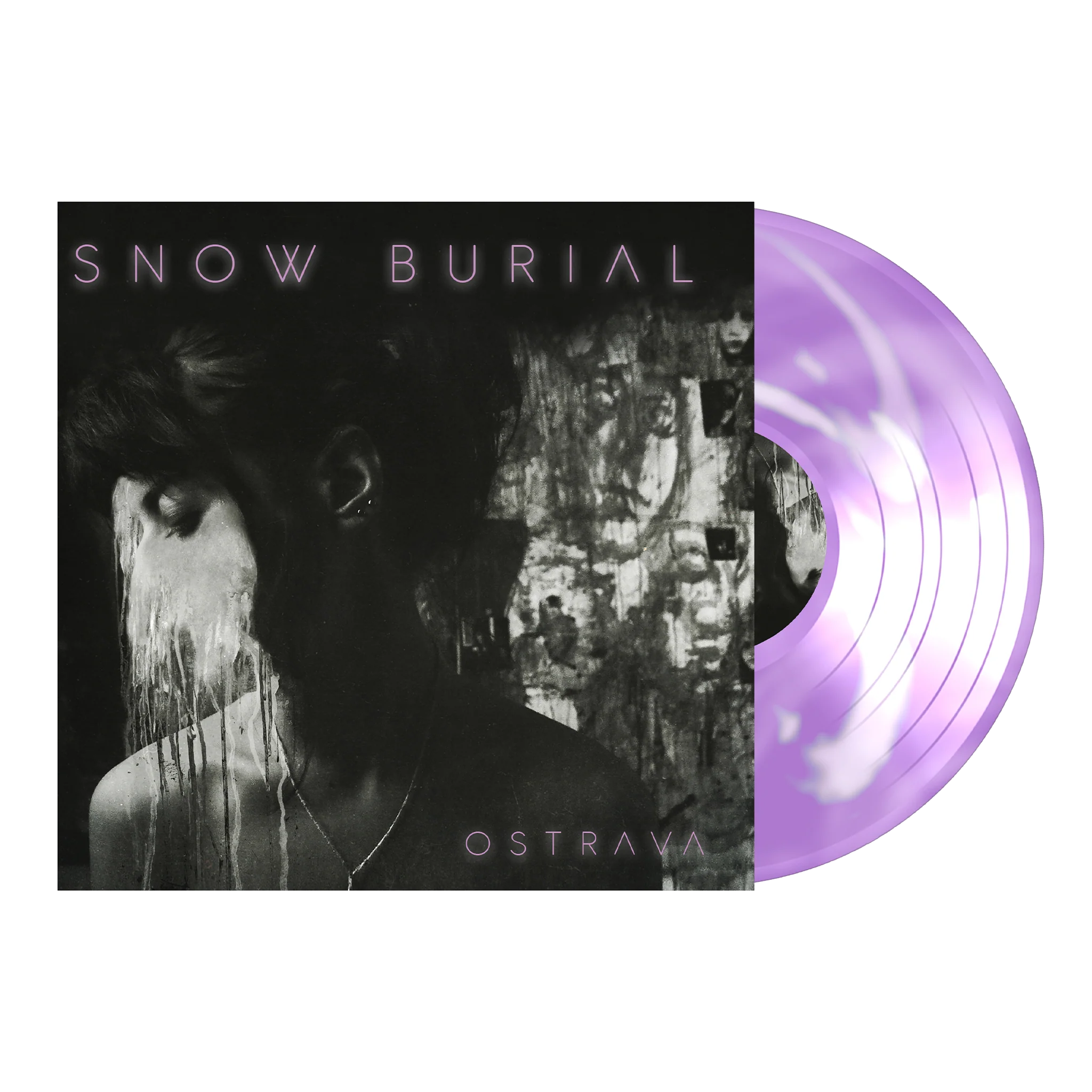 SNOW BURIAL 'OSTRAVA' LP (Light Purple w/ White Swirl Vinyl)