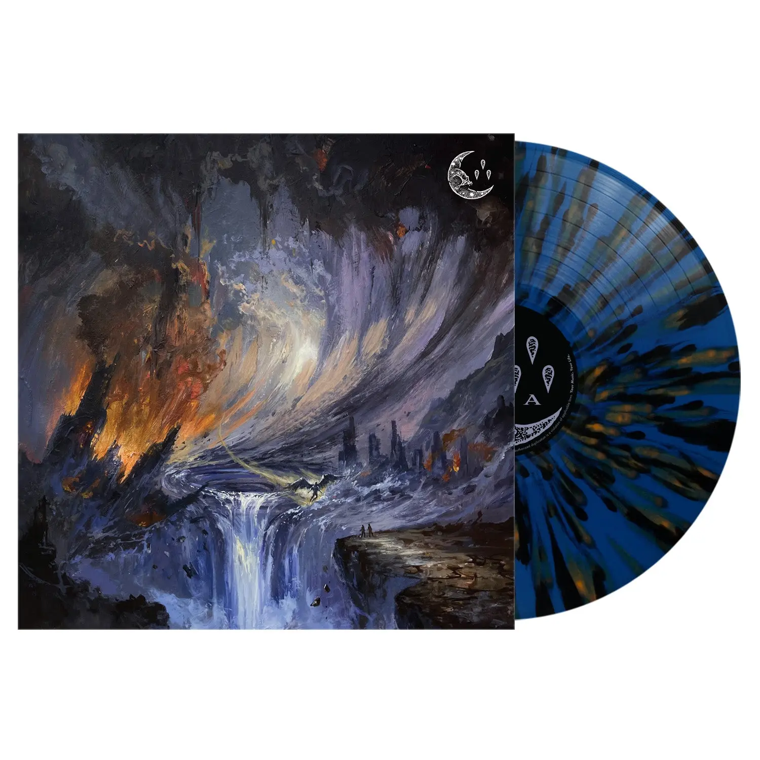 CURRENTS 'All That FOLLOWS' EP Blue Black Orange Splatter Vinyl