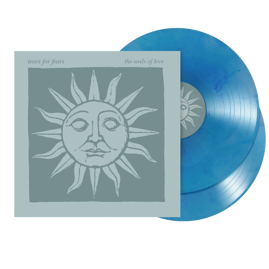TEARS FOR FEARS 'THE SEEDS OF LOVE' Deluxe 2LP Blue Marble Vinyl, Limited Edition