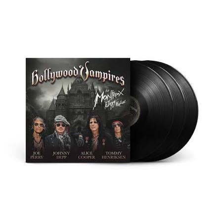 HOLLYWOOD VAMPIRES At MONTREAUX Jazz FESTIVAL 3LP Black Vinyl