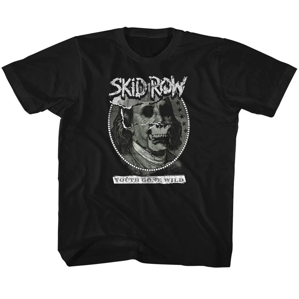 Skid Row Dead Benji Youth T-Shirt in Black