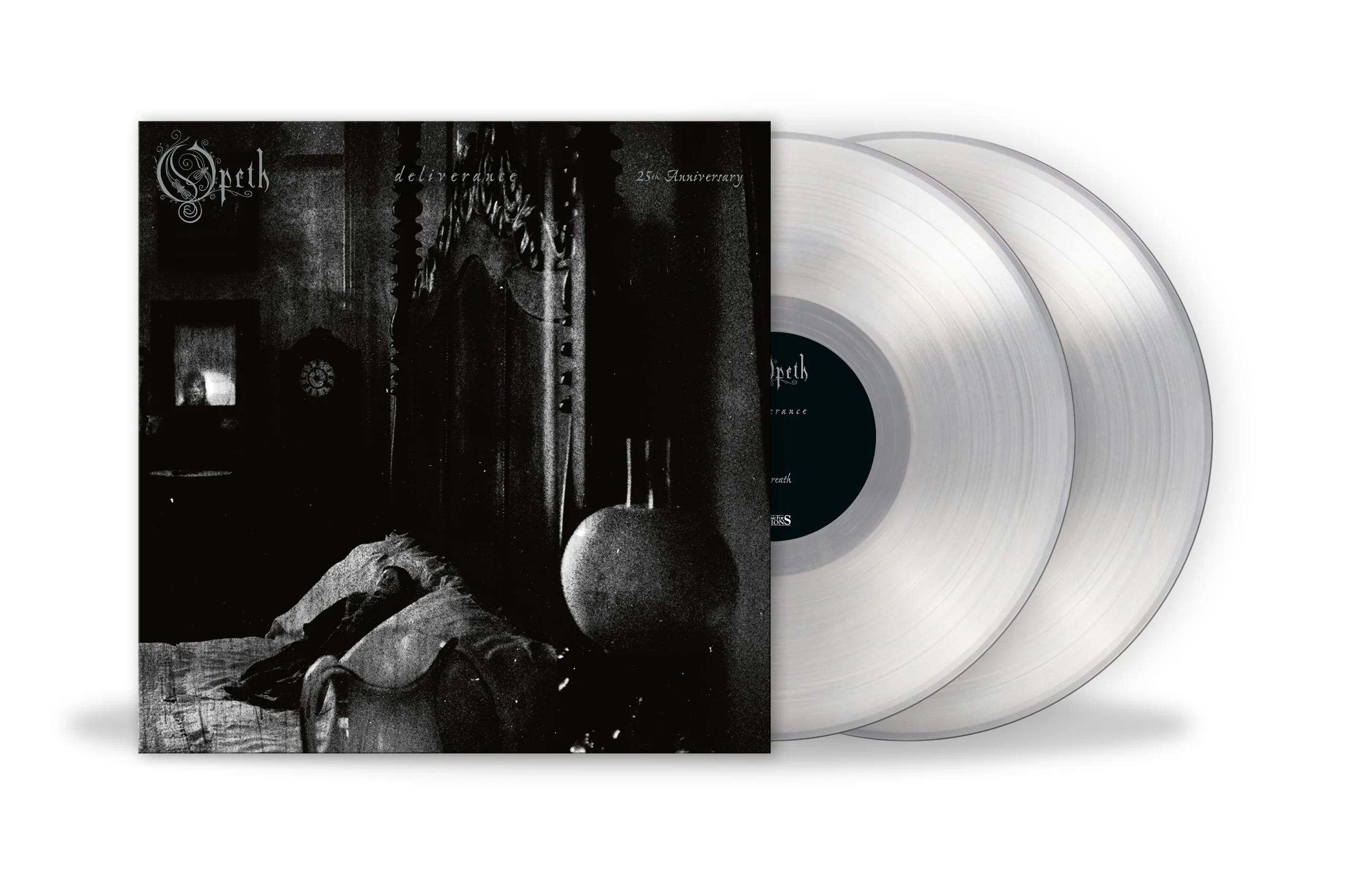 OPETH 'DELIVERANCE' 2LP（25th Anniversary，Crystal Clear Vinyl）