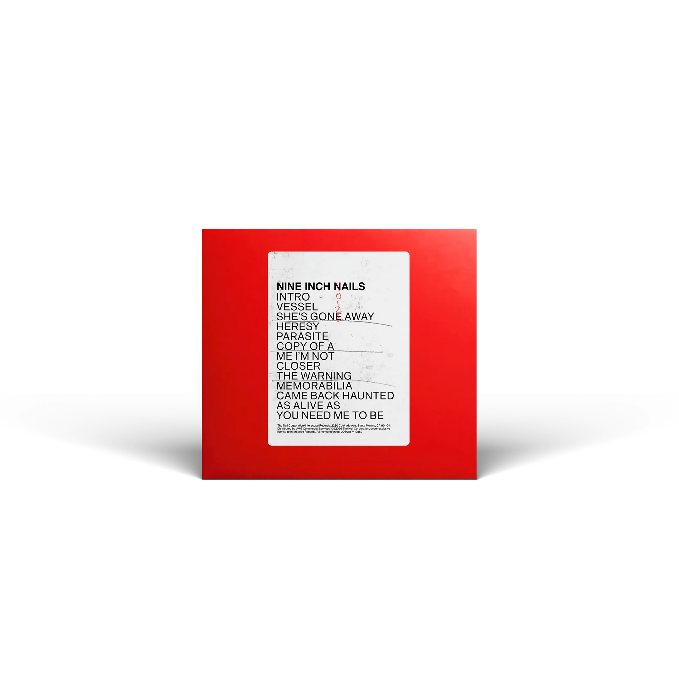 NINE INCH NAILS 'NINE INCH NOIZE' CD