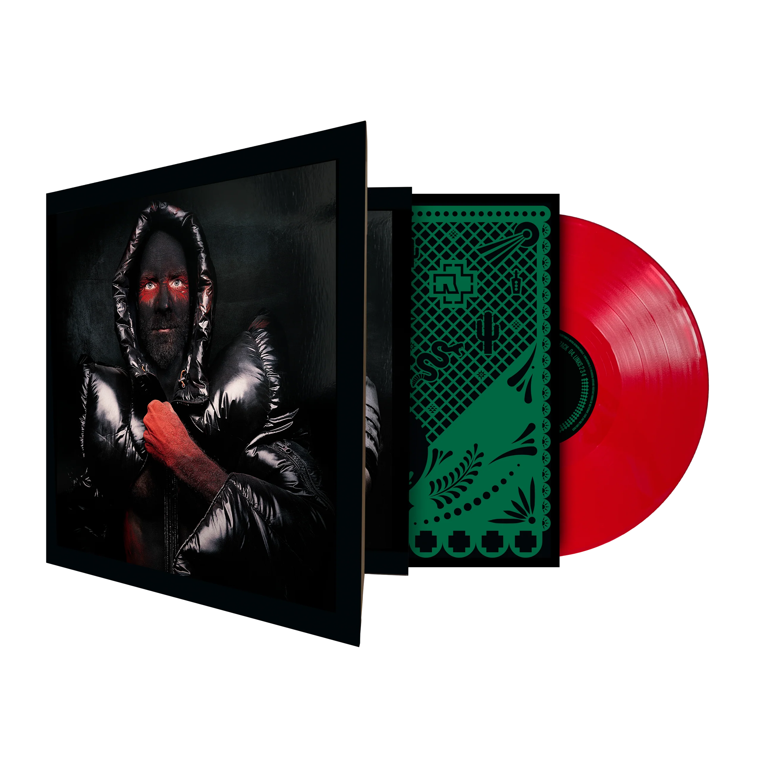 RAMMSTEIN 'LIVE IN MEXICO CITY' 4LP (Red/Green/White Vinyl)