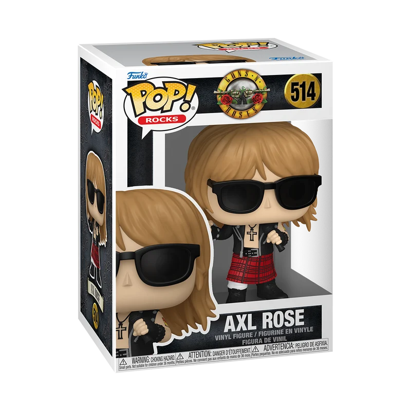 AXL ROSE LIVE AND LET DIE FUNKO POP! FIGURE