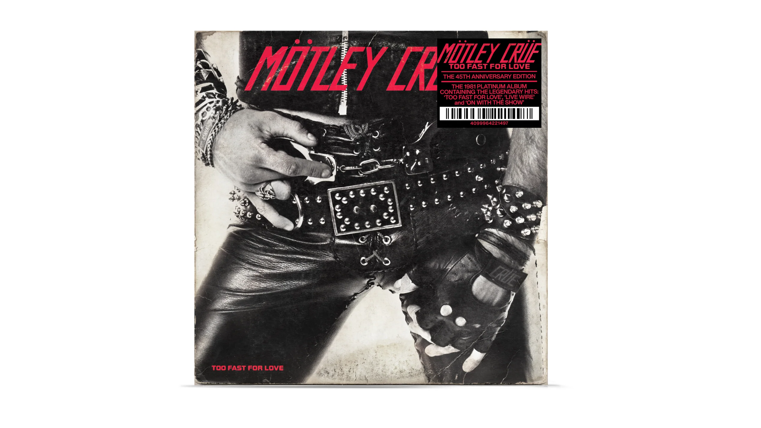 MOTLEY CRUE ‘TOO FAST FOR LOVE’ 45TH ANNIVERSARY DELUXE BOX SET