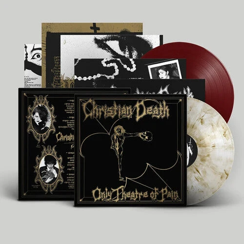 CHRISTIAN DEATH 'ONLY THEATRE OF PAIN' 2LP (Color Vinyl)