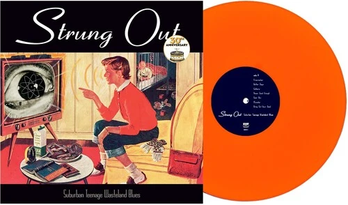 STRUNG OUT 'SUBURBAN TEENAGE WASTELAND BLUES' LP Neon Orange Vinyl