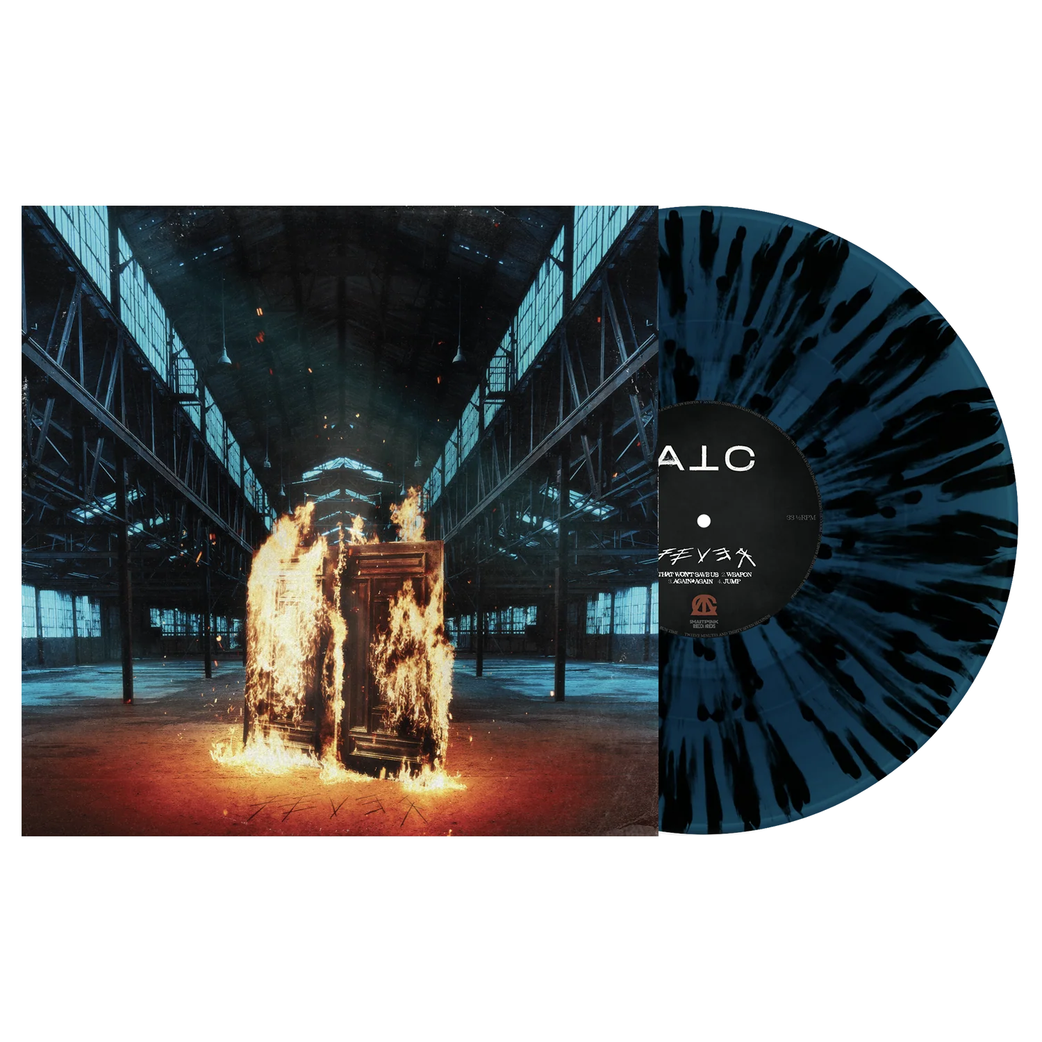 AGAINST THE CURRENT ‘FEVER’ LP (Exclusive – Limited to 200, Blue w/ Black Splatter Vinyl)