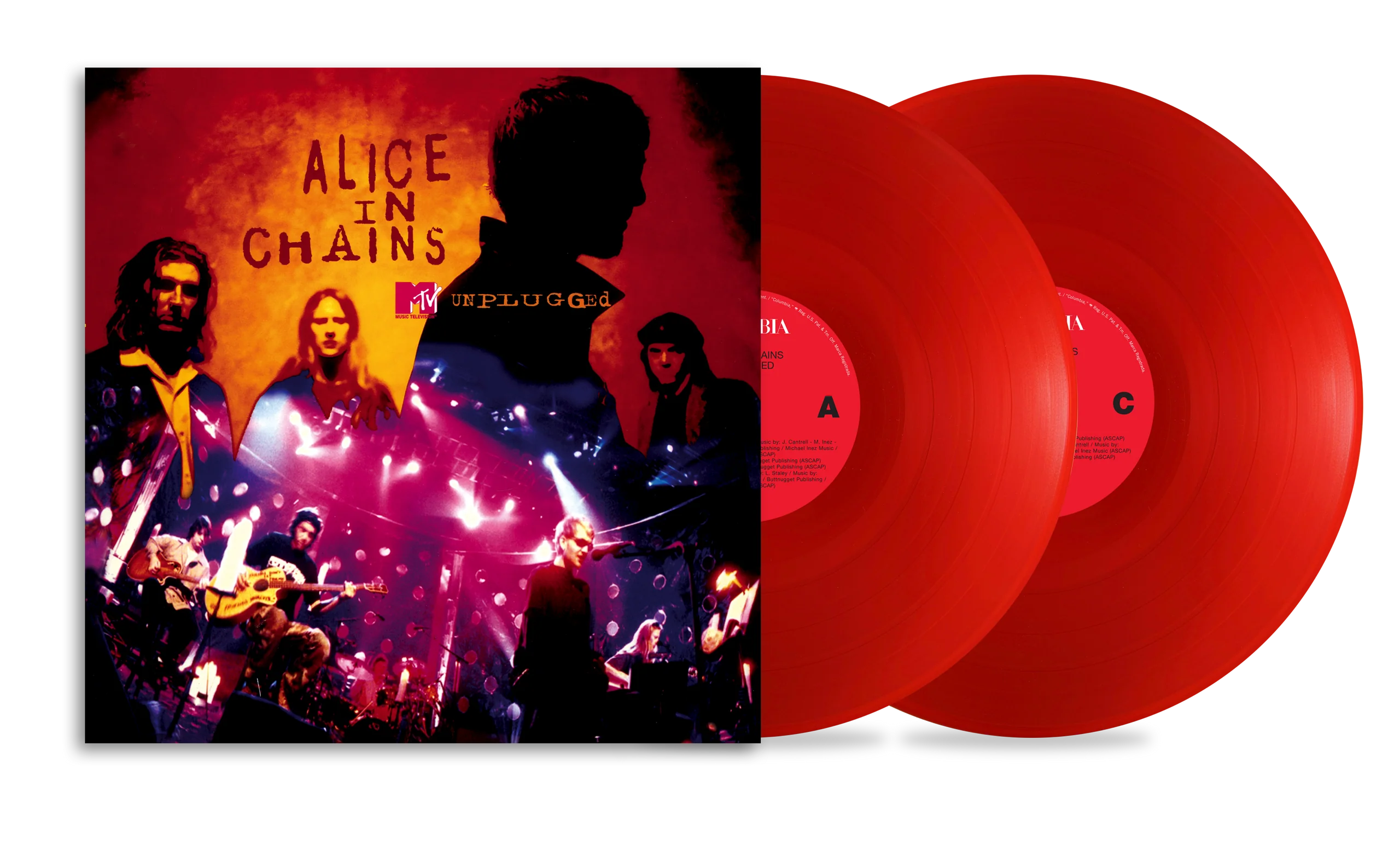 ALICE IN CHAINS ‘UNPLUGGED’ 2LP (Exclusive – Ruby Vinyl)