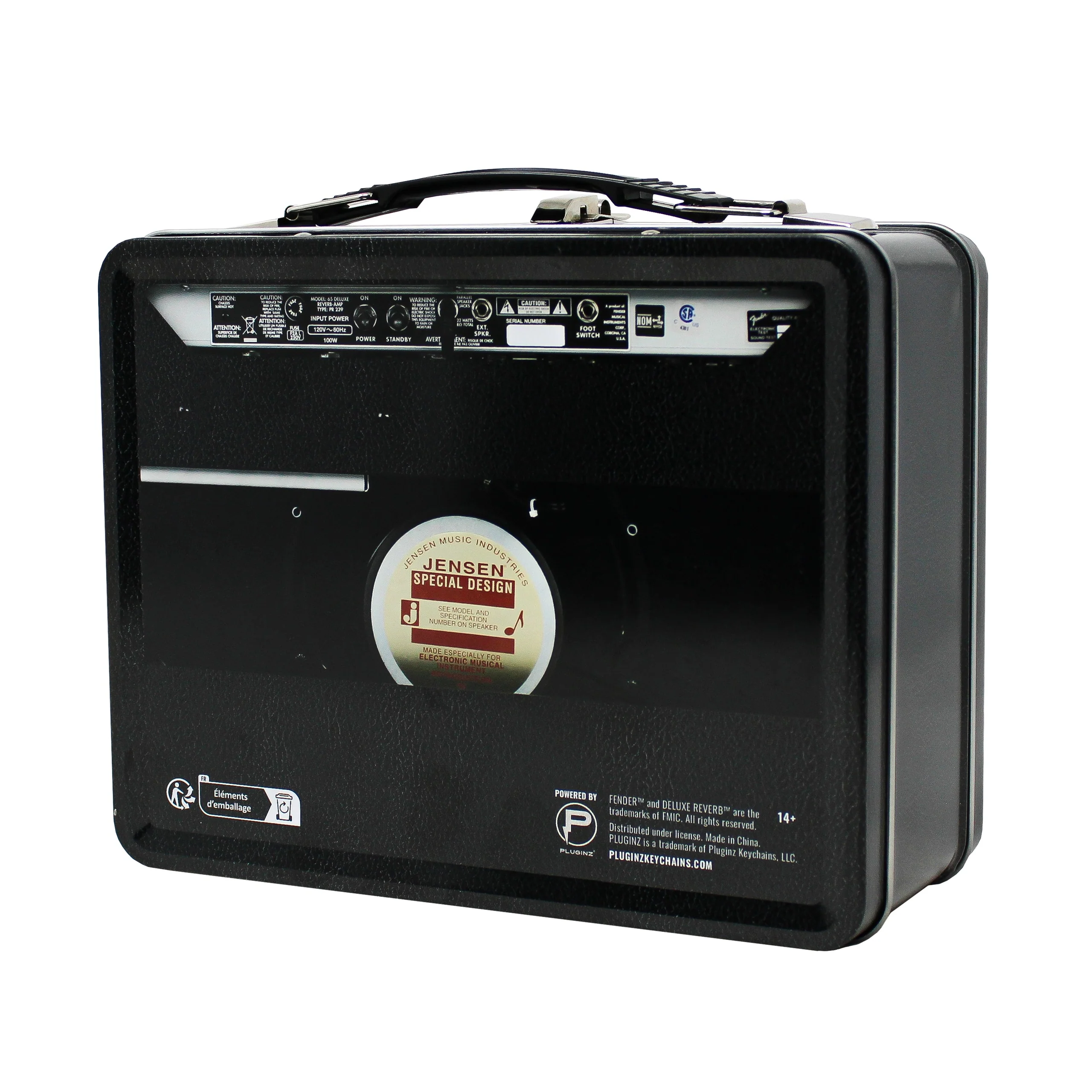 FENDER AMP TIN LUNCH BOX