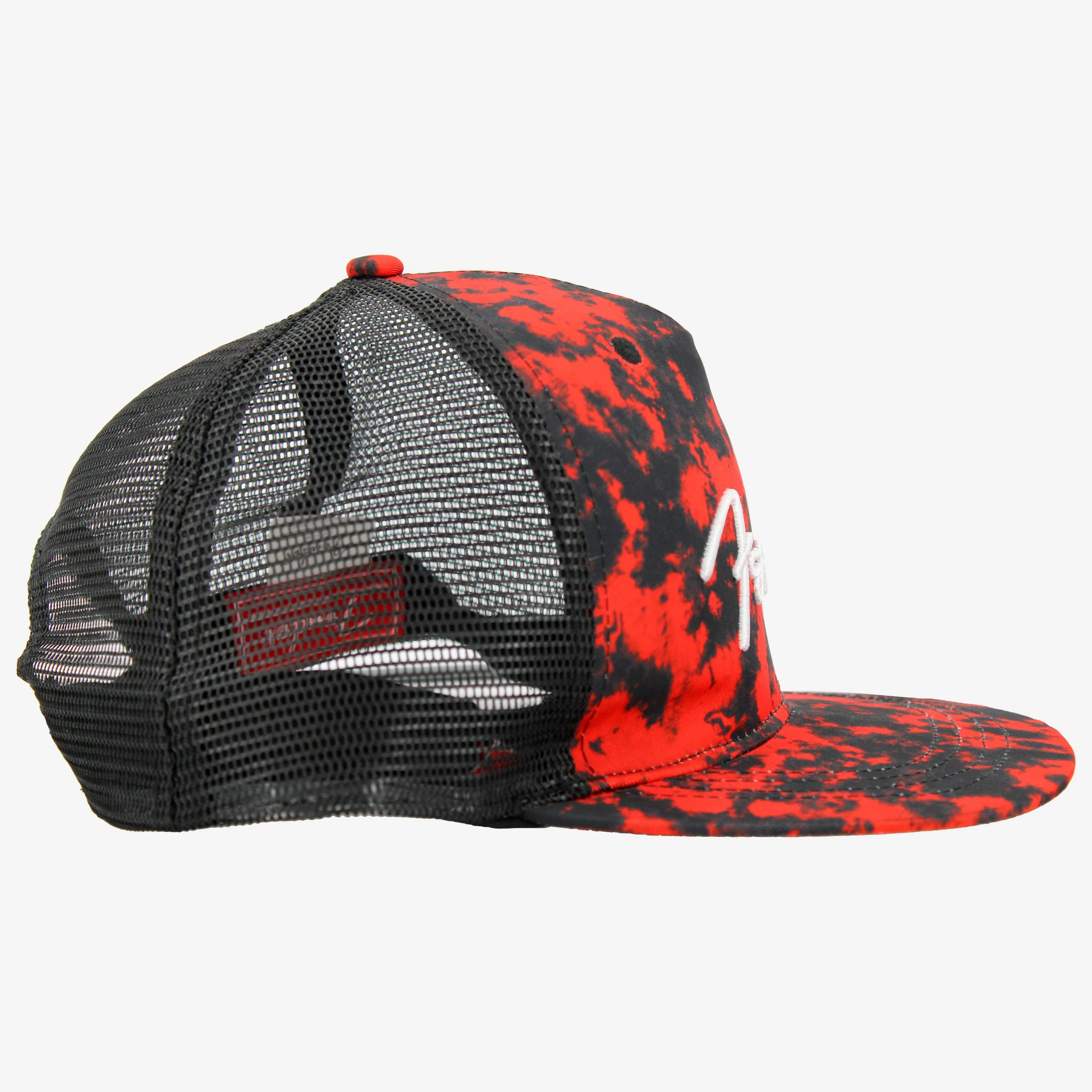 FENDER Red Rival Hat With Structured Crown and Embroidered Logo
