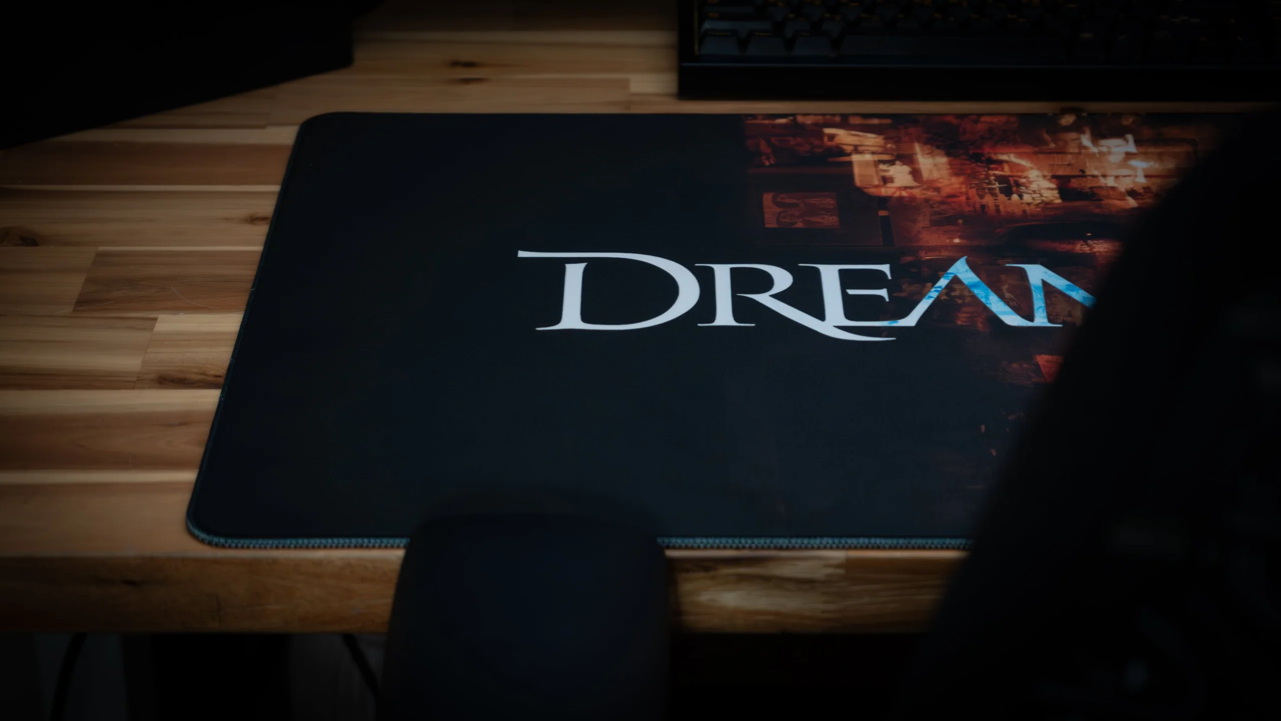 METROPOLIS Dream THEATER DESKMAT with Stitched Edges and Rubber Base