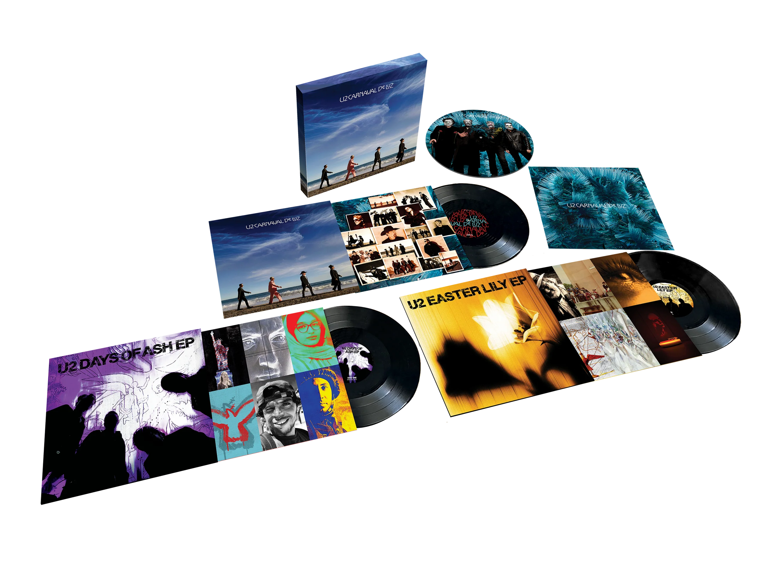 U2 'CARNAVAL DE LUZ' 3LP 套装