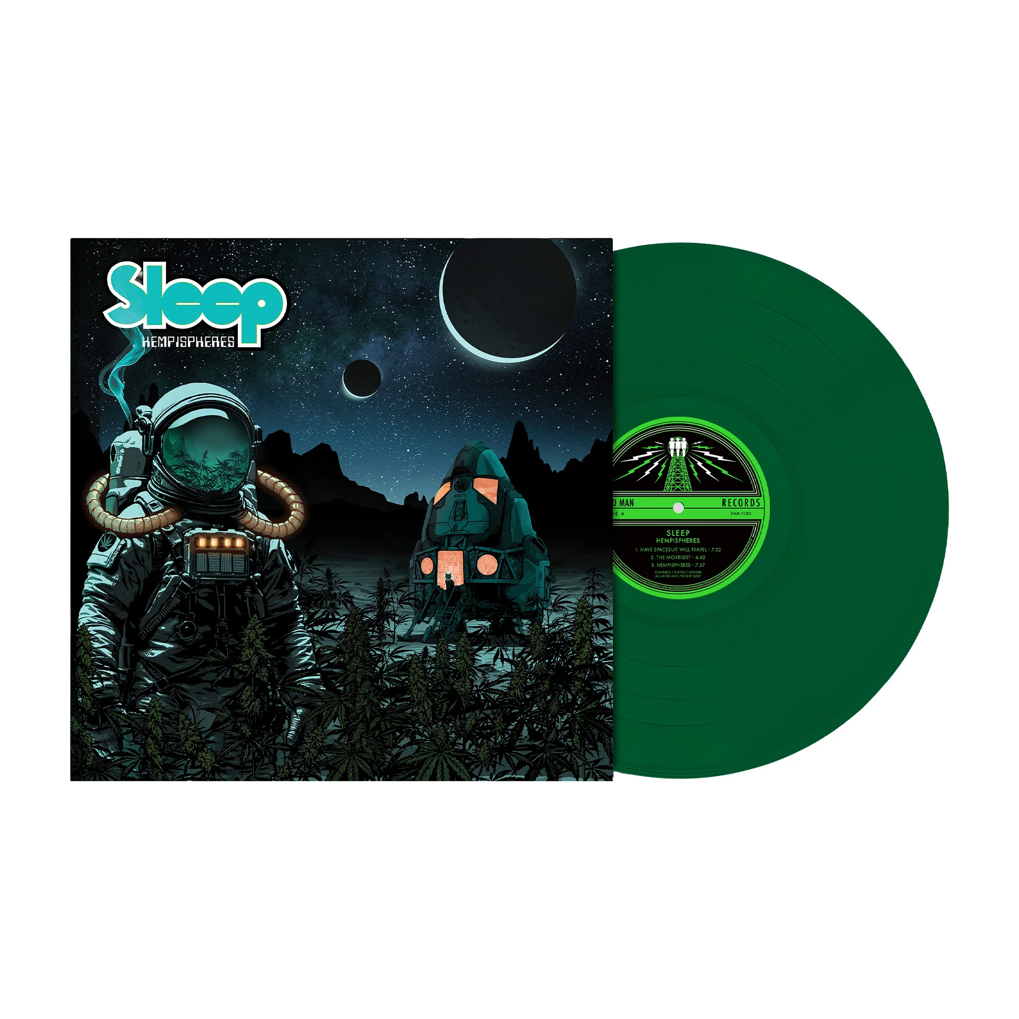 SLEEP ‘HEMPISPHERES’ LP（独家 – 限量300张，不透明绿色黑胶）