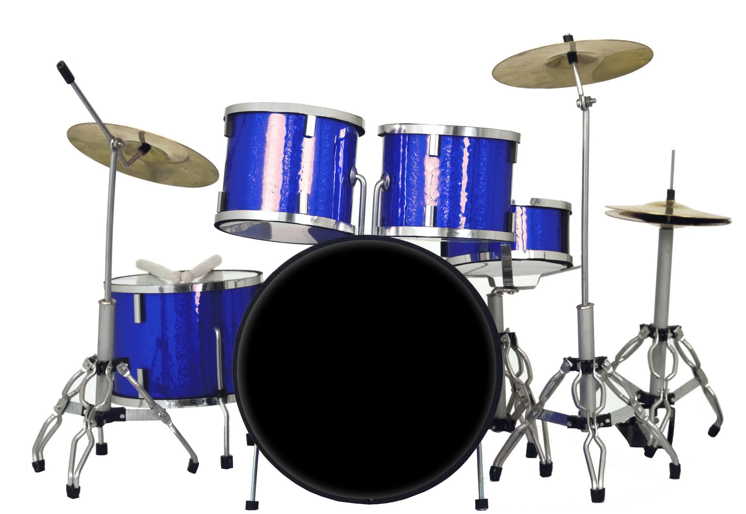 CLASSIC 5-Piece Blue Sparkle Drum Set Mini Replica SPARKLE REPLICA COLLECTIBLE