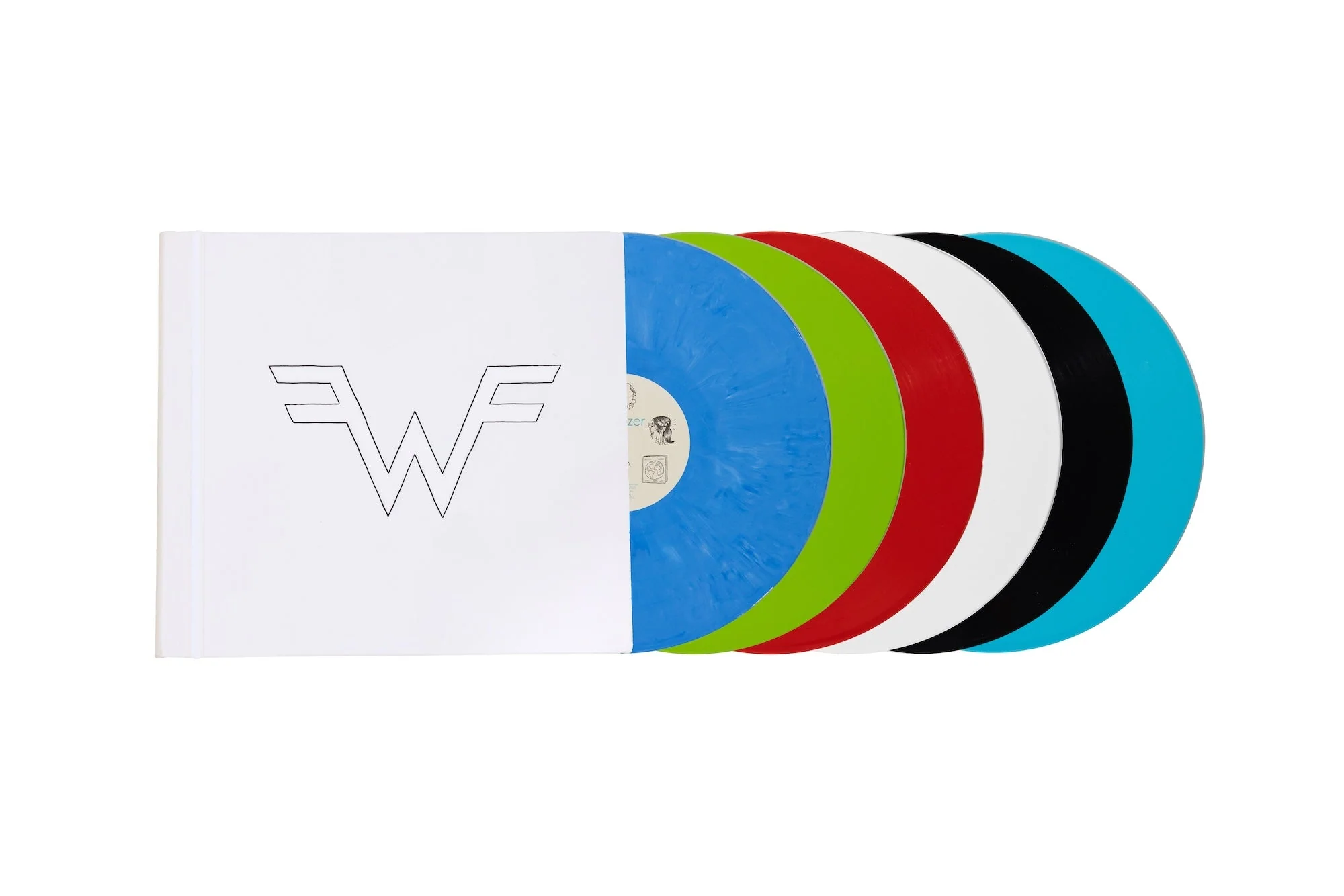 WEEZER《COLORING BOOK SET》6LP 套装（彩胶）