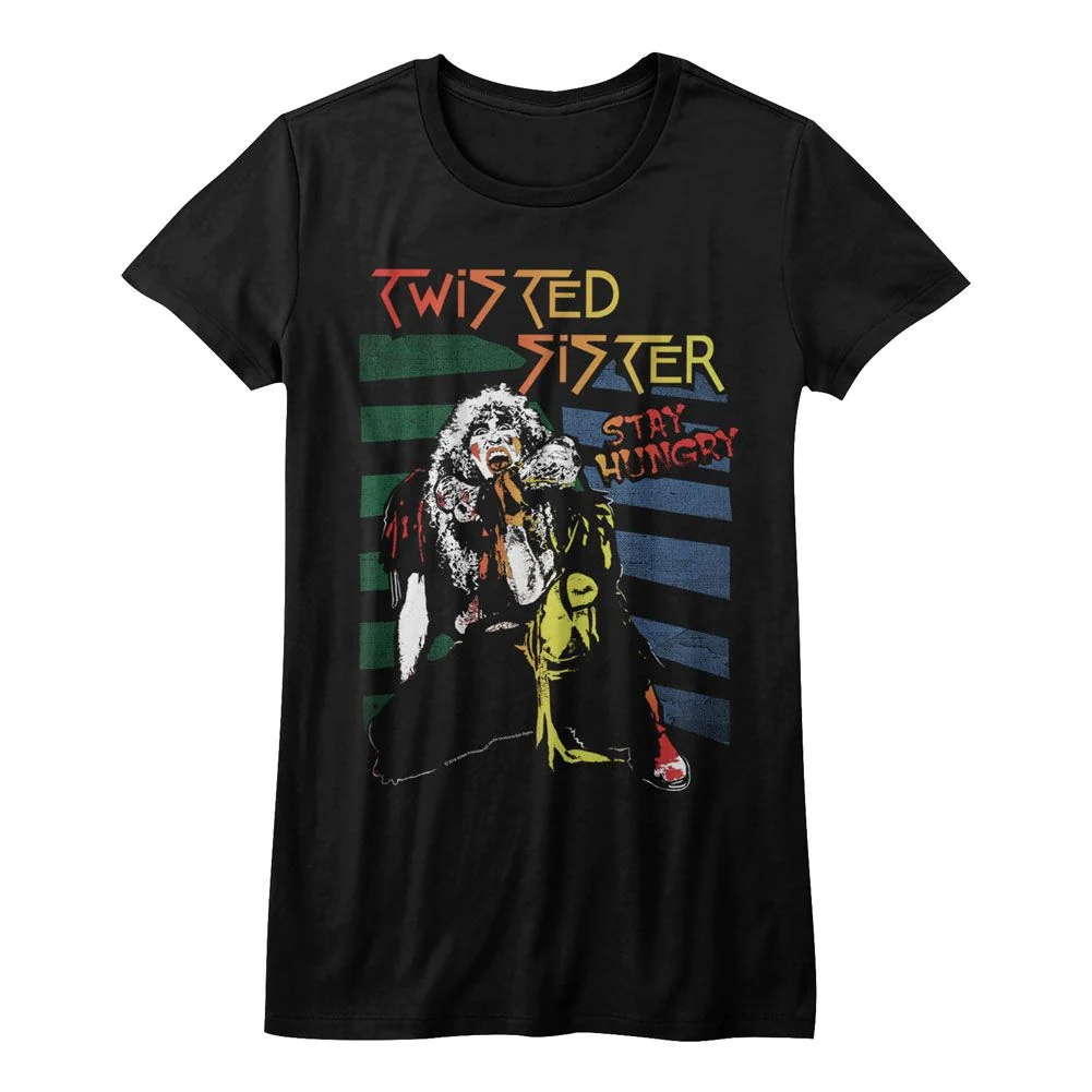 TWISTED SISTER - STAY HUNGRY LADIES SHIRT